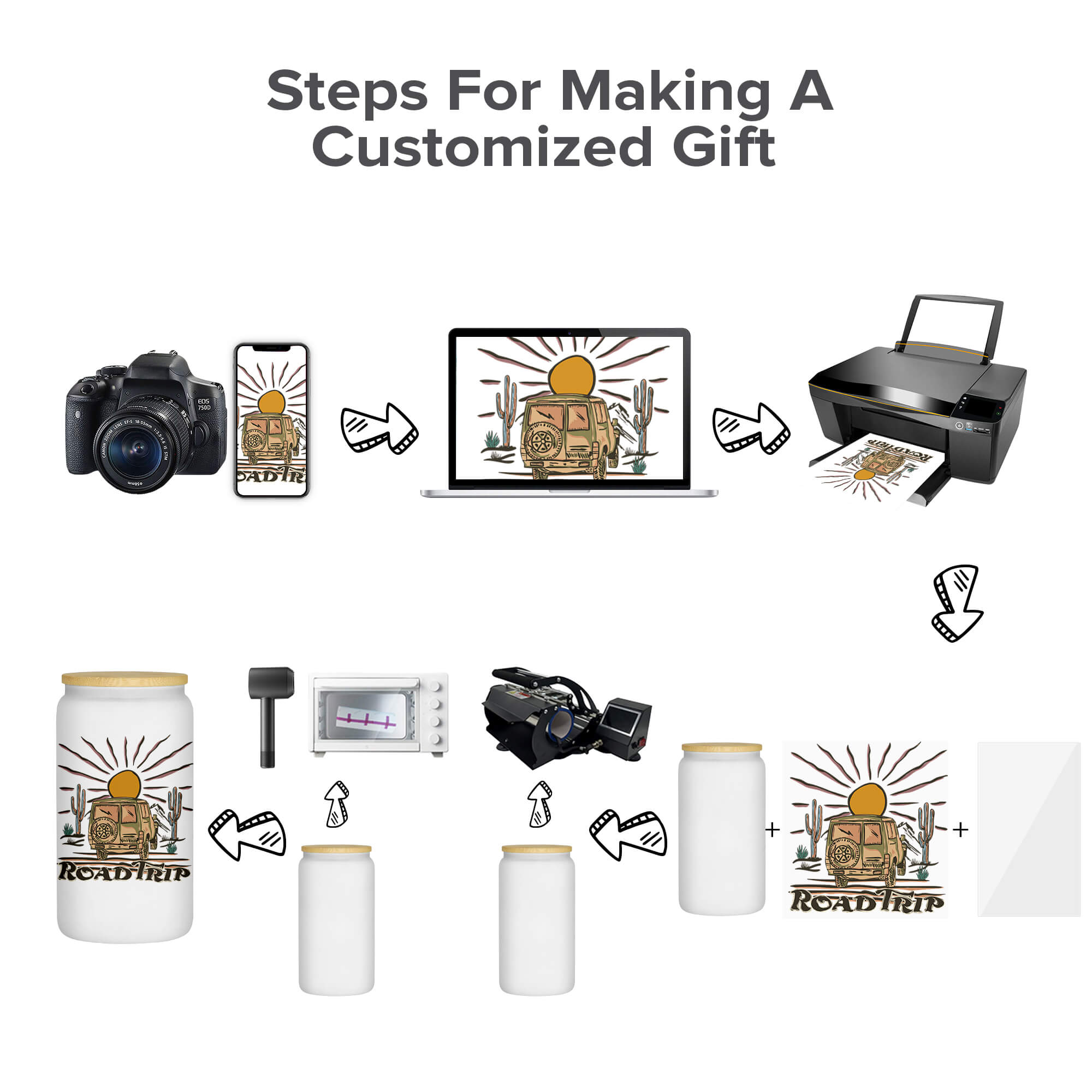 16oz Frosted Glass Sublimation Tumbler | 25 Pack - FASTSUB, 16 oz glass cups with lids wholesale