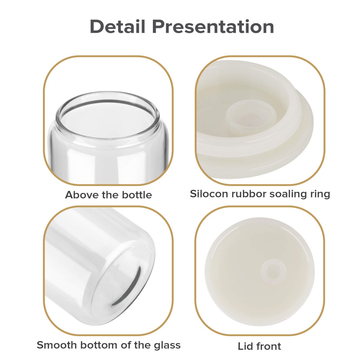 16 oz Sublimation Clear Glass Can - 25 Pack - FASTSUB